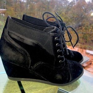 Madden Girl Black Ankle Booties